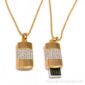 Jewelry Necklace USB Pendrive USB Flash Drive